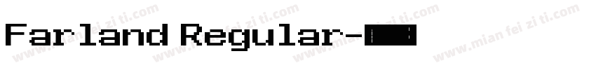 Farland Regular字体转换